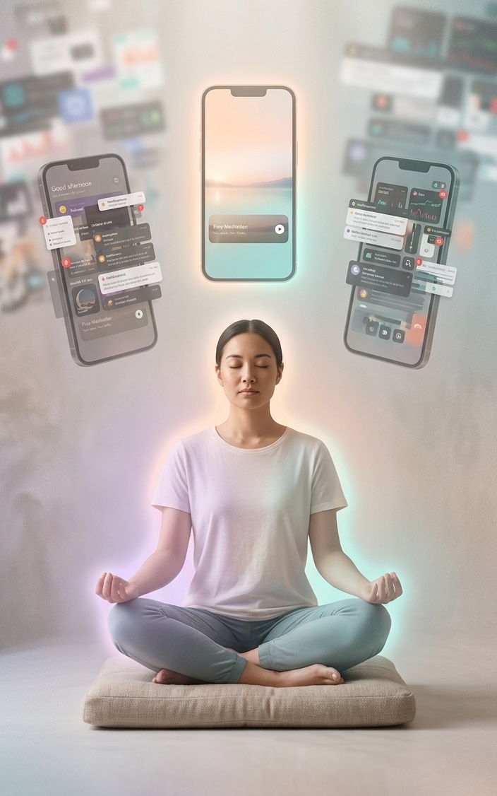 RelaxSpace App Interface